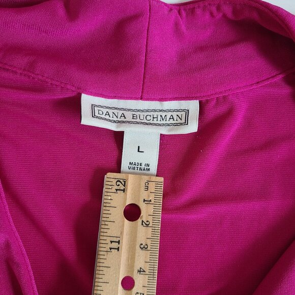 Dana Buchman & Nine West Women's Sleeveless Blouses Tunics Top Knot Tie Size L - Picture 4 of 16